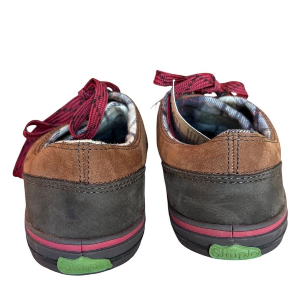 Simple Mens bio.D Old School Style Sneakers NWT Vegan Earth Friendly size 8.5 - Picture 4 of 16